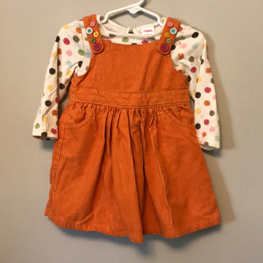 Gymboree jumper with body suit